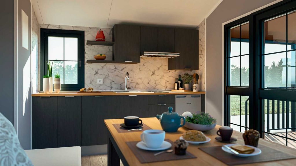 Mobil home Doñana NUEVO 10,5x4m -aas